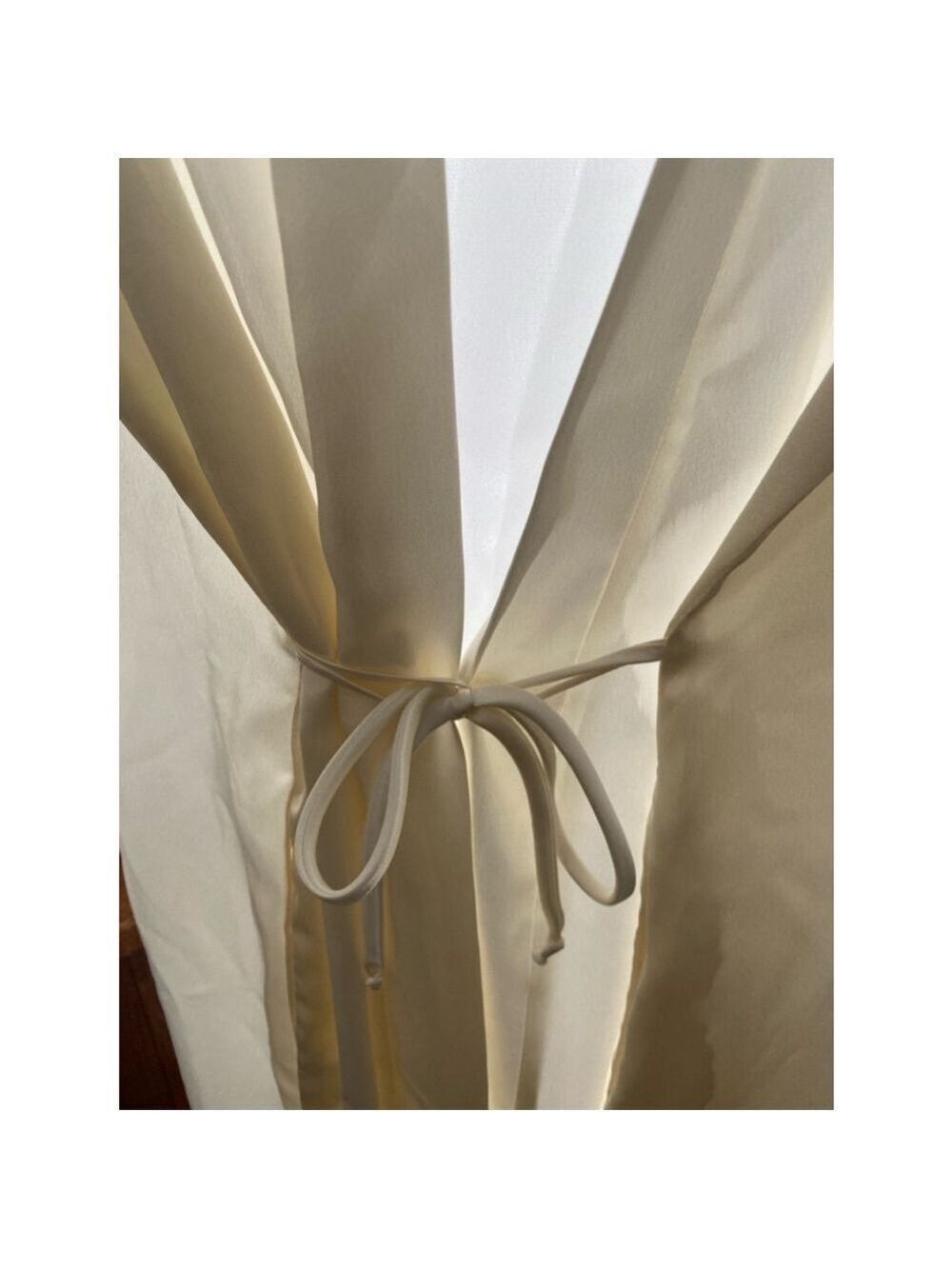 Women's Bali Studio Robe Large Ivory - Picture 4 of 6